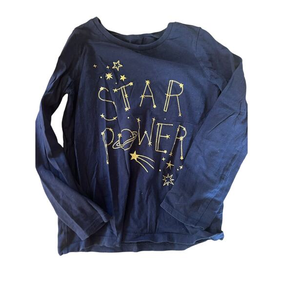 Carter's Navy Blue Star Gazer Shirt size 8 - Picture 1 of 3